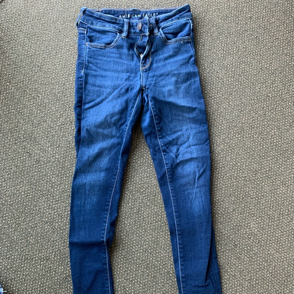 Dark wash jeans